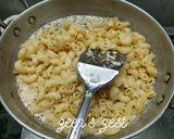 A picture of step 3 of One Pot Mac n Cheese.