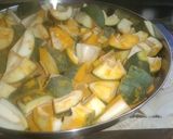 A picture of step 1 of Sauf  Pickles.