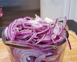 A picture of step 3 of Instant pot Vegan, oil free mujadra.