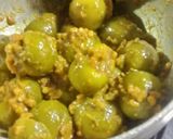 A picture of step 4 of Fenugreek Stuffed Gumberries (Gunda).