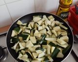 Une image de l'étape 2 de Gratin aux courgettes.