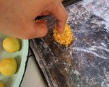 Foto langkah ke 5 dari resep Blueberry peanut thumbprint.