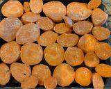 A picture of step 2 of Roasted Sweet Potatoes with Marshmallows and Walnuts.