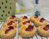 Foto langkah ke 9 dari resep Kue soes vla buah.