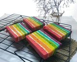Foto langkah ke 4 dari resep Rainbow Cake Again.