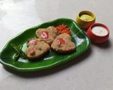 A picture of step 7 of ​💖 Lovely Heart-Shaped Fusion Upma Bites.