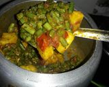Beans aloo bhaji रेसिपी चरण 3 फोटो