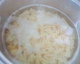 A picture of step 1 of Myonnaise Vegetable pasta.