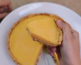 Foto langkah ke 6 dari resep Pie Susu Teflon Rasa Es Kelapa Jeruk.
