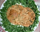 A picture of step 7 of Methi Puri.