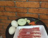 Foto langkah ke 1 dari resep Black Pepper Beef Rice Bowl.