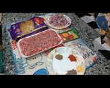 صورة لخطوة 1 من وصفة معكرونه بالبشاميل تحفه بجد،👌👌😋😋
