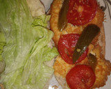 Foto del paso 3 de la receta: Torta de tortita de pollo
