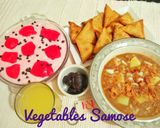 A picture of step 3 of Vegetables Samosa😃😃.