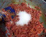 A picture of step 3 of Beetroot dry fruits Laddu.