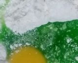Gambar langkah 2 resipi Kek Pandan Kelapa Gebu.