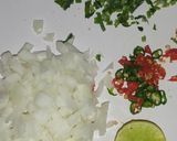 A picture of step 1 of Chilli Oil Potato 🥔.