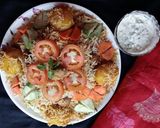 A picture of step 6 of Vegetable Biryani (Pure Vegetable).