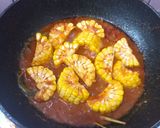 Foto langkah ke 3 dari resep Cumi Saus Padang.