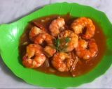 Foto langkah ke 3 dari resep Udang saos padang.