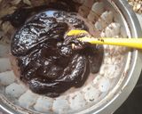 A picture of step 9 of Eggless Whole Wheat Chocolate fudge Brownie.