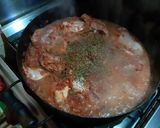 Foto del paso 4 de la receta: Bondiola de cerdo y pollo al disco