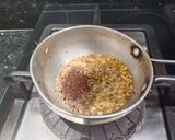 A picture of step 4 of Sponge dosa or set dosa.