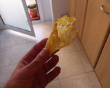 Foto del paso 6 de la receta: Pincho de cono de parmesano relleno de brandada y olivada