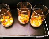 A picture of step 4 of Gulab jamun trifle.