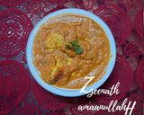 A picture of step 3 of Dhaba Paneer Masala.
