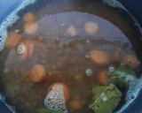 Foto del paso 2 de la receta Hamburguesas de lentejas, remolacha y zanahoria