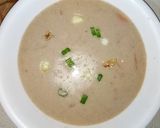 A picture of step 9 of Walnut Paneer Soup.