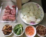 รูปขั้นตอนการทำที่ 1 ของ ต้มไชเท้าซี่โครงหมู