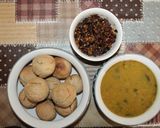 दाल बाटी चूरमा(dal bati churma recipe in hindi) रेसिपी चरण 8 फोटो