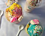 Coffee rainbow ice cream recipe step 4 photo