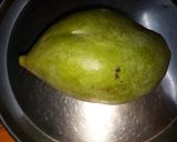 A picture of step 1 of Raw Mango Candy (Gatagat).