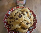 Une image de l'étape 5 de Cookies à la poudre d’amande et à la purée de pommes au chocolat noir.