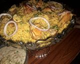 A picture of step 5 of Chicken nazakat pulao🍽.