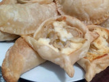 Empanadas de cebolla con queso