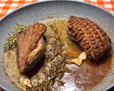 Kacsamell édeskömény pürével recept fázis 6 fotója