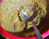 Foto del paso 15 de la receta: Lentejas pardinas con gambas y toque de aceite de chiles rojos