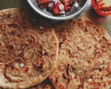 गार्लिक पराठा (Garlic paratha recipe in hindi) रेसिपी चरण 5 फोटो