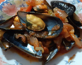 Foto del paso 5 de la receta: Mejillones con tomate