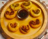 आलू मटर हार्टशेप पिनवील Heart shape pinwheels रेसिपी चरण 5 फोटो