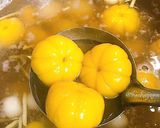 Hình bước làm 5 của món Chè trôi nước bí đỏ
