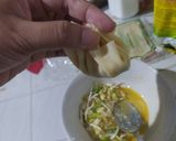 Foto langkah ke 5 dari resep Pangsit goreng isi sayur.