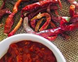 A picture of step 5 of Jain Schewan sauce.