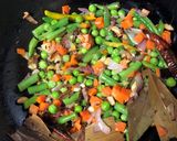 A picture of step 2 of Cauliflower Rice Biryani.