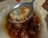 Foto langkah ke 5 dari resep Cilok/baso aci bumbu kacang empuk anti alot.