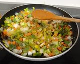 Foto del paso 5 de la receta: Salmón con verduras